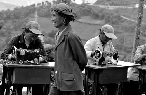 黑白瞬間的面孔