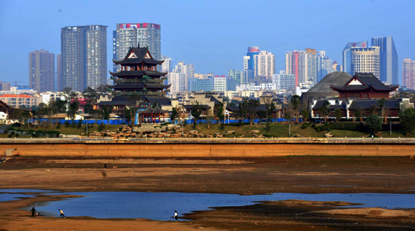 長沙橘子洲打造“生態(tài)島”