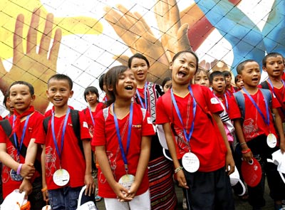 山區(qū)孩子圓夢世博會