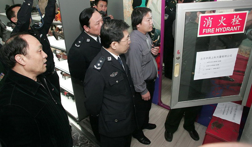 北京通州區(qū)多部門聯(lián)合突查人員密集場所消防安全