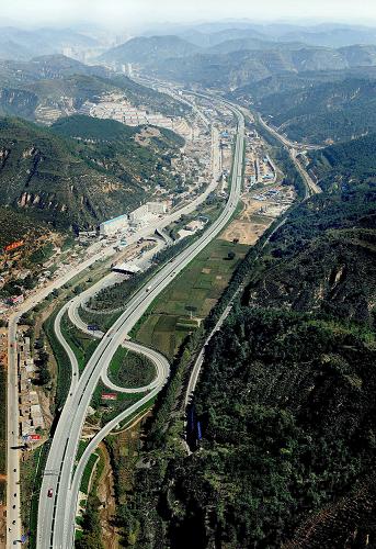 陜西高速交通飛速發(fā)展