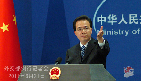 外交部就利比亞局勢、南海問題等答問