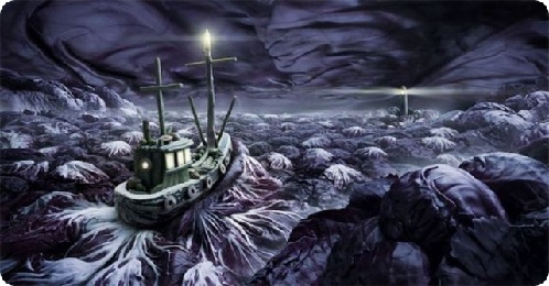 神奇！絕美食物風景畫