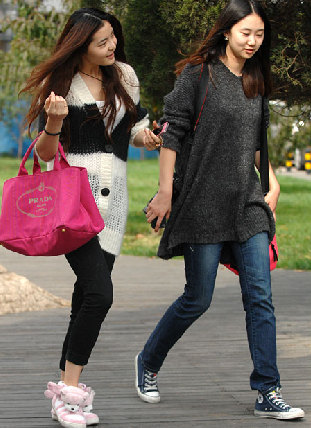 北京電影學院滿眼都是美女