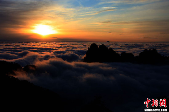 黃山迎來今冬首場(chǎng)降雪