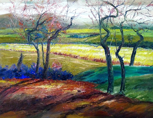 意會中國——孟加拉國青年藝術家來華采風創(chuàng)作作品展在宋莊舉行