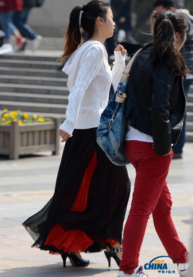 武漢迎來百年來最暖和婦女節