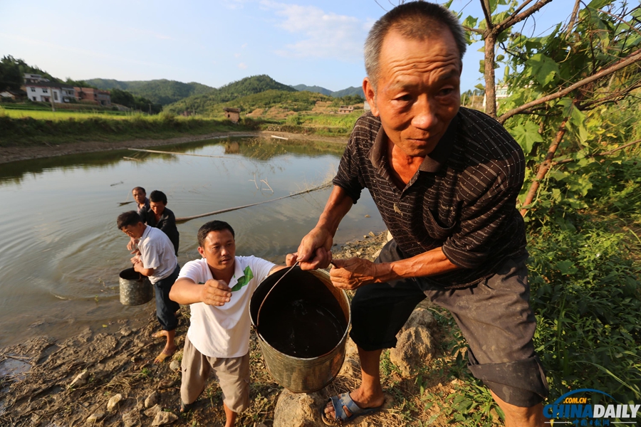 湖南婁底罕見高溫旱災(zāi) 11萬余人飲水困難