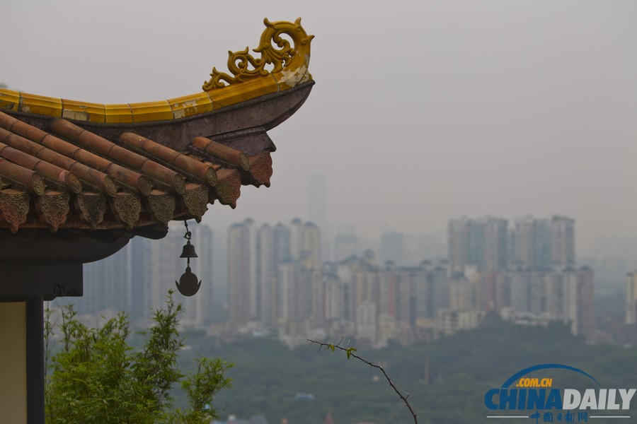 深圳現(xiàn)最牛違建：住宅樓頂疑似有座“廟”