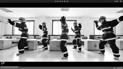 秦皇島消防支隊:消防員跳“最萌消防舞”