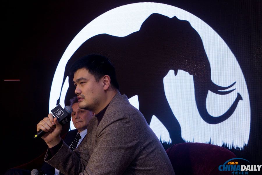 姚明保護大象公益宣傳片啟動全球投放