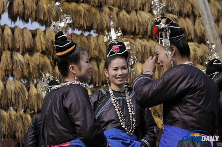 貴州榕江侗族“薩瑪節”開幕