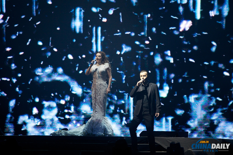 莎拉布萊曼在上海舉行演唱會