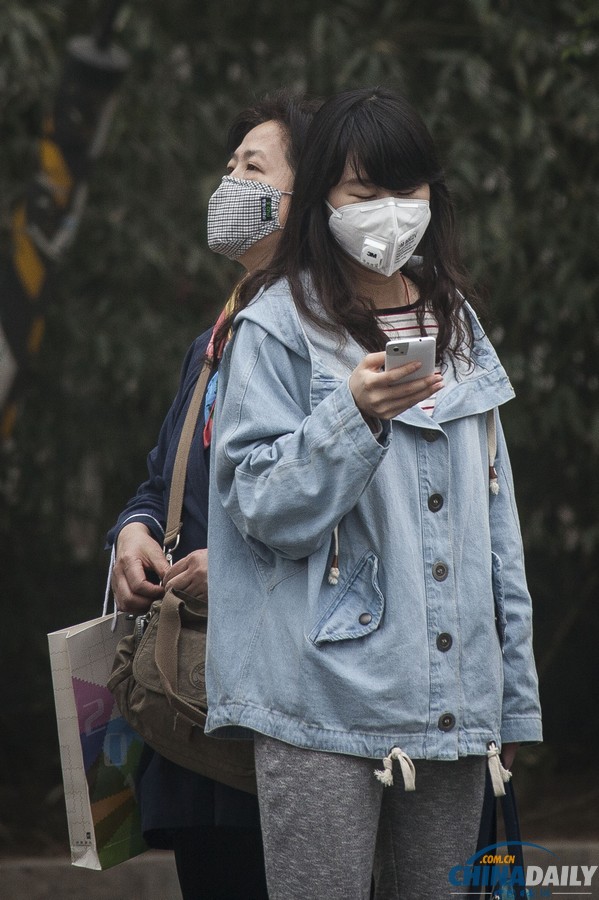 北京霧霾黃色預(yù)警持續(xù)