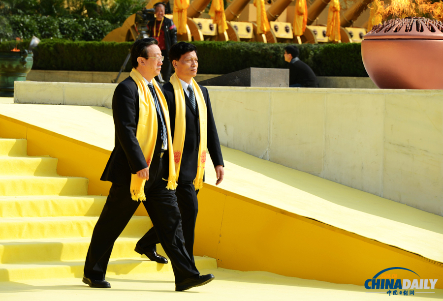 甲午年黃帝故里拜祖大典在河南新鄭舉行