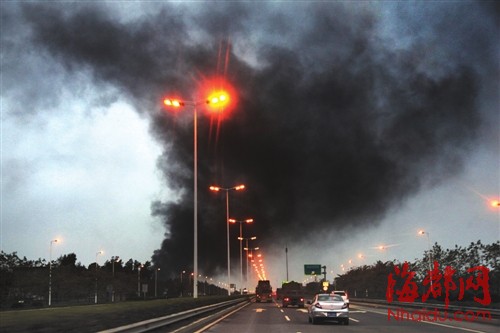 福州市區亂燒垃圾