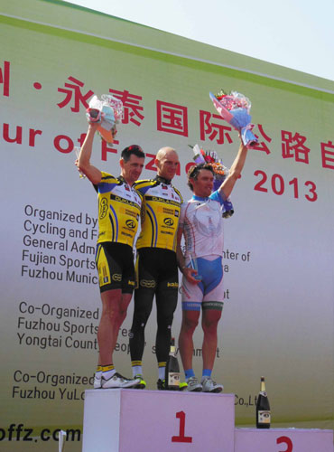 環福州公路自行車賽第三賽段：捷克選手勇奪桂冠