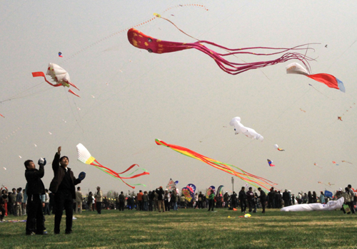 海內外風箏高手齊聚濰坊國際風箏會
