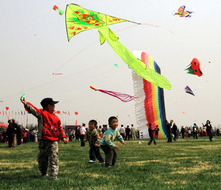 海內外風箏高手齊聚濰坊國際風箏會
