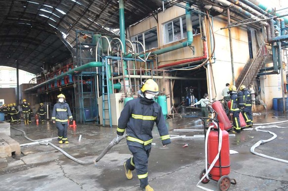 浙江臺州一藥廠發生爆炸3人受傷