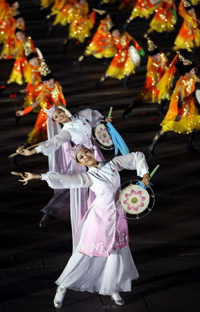 Dazzling ethnic dances at anniversary gala