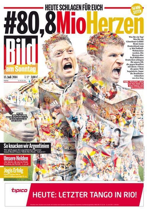 大戰在即 德國各種打氣