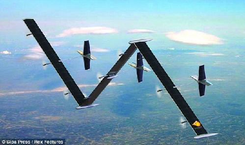 美國研制出可持續飛行5年太陽能無人駕駛飛機