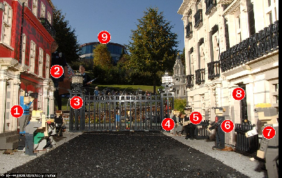 布朗首相，積木打造，惟妙惟肖……