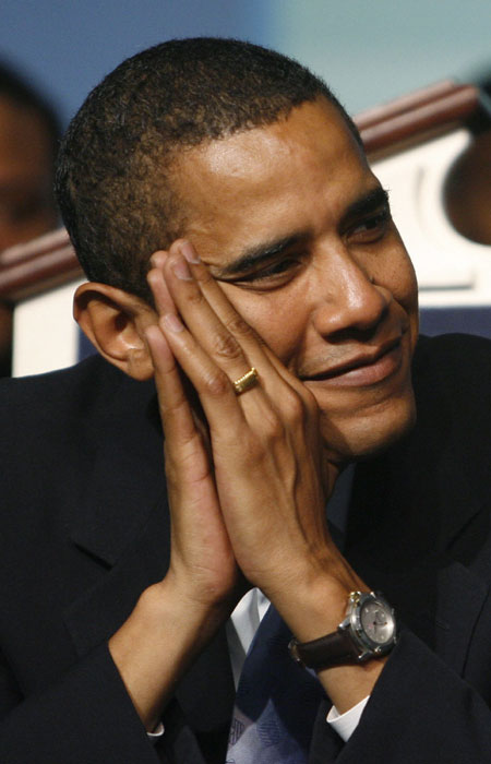 奧巴馬在伊利諾斯州講話