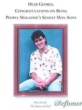 性感克魯尼、皮特互嘲 老照片比比誰更土