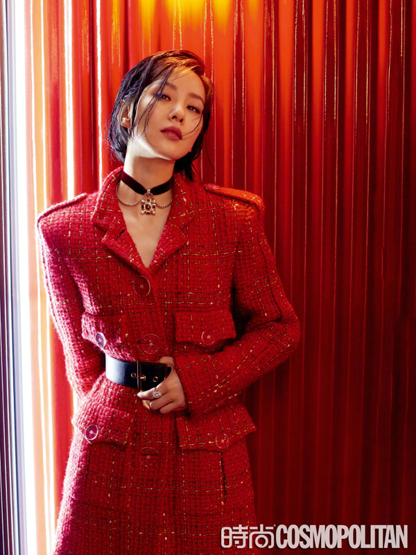 過年啦！來和明星學學怎樣穿紅衣最好看（組圖）