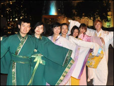 留學日記：身著漢服度中秋