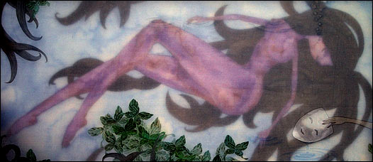 追求中西藝術(shù)結(jié)合的女畫家