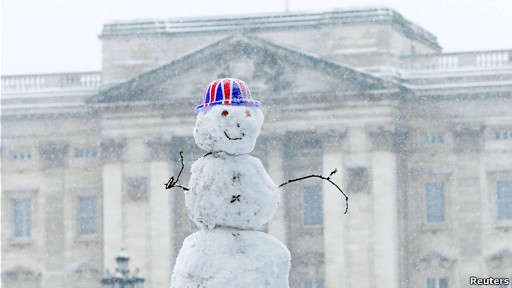 留學(xué)日記：倫敦雪記