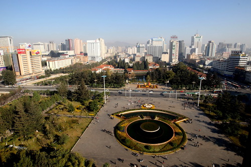 Virescence in Kunming