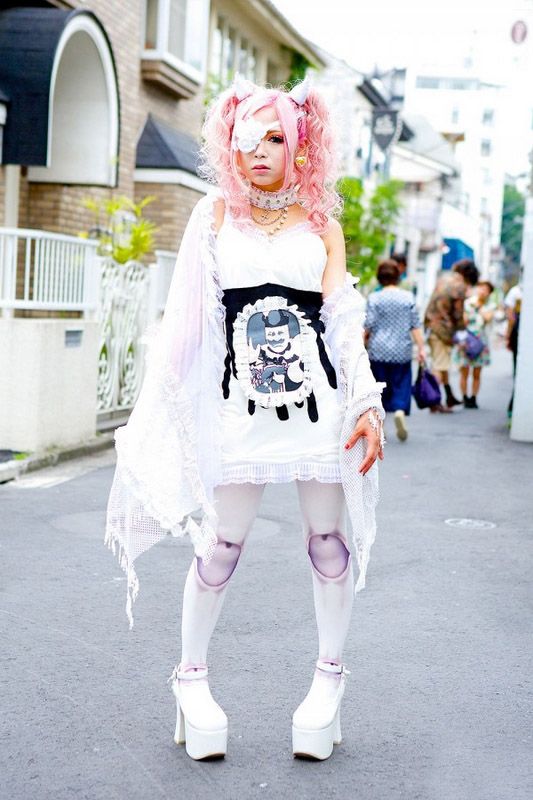 實(shí)拍東京另類(lèi)的街頭時(shí)尚(組圖)