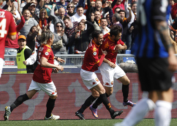 意甲：羅馬反超國米登頂 AC米蘭主場(chǎng)戰(zhàn)平