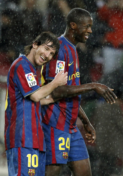 巴塞羅那雨中4:1擊退特內(nèi)里費(fèi) 取得主場(chǎng)10連勝