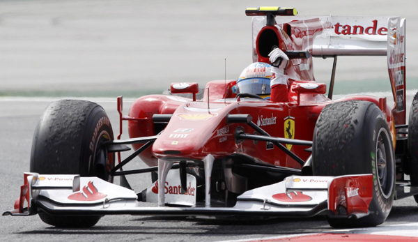 F1西班牙站：韋伯奪冠 阿隆索亞軍