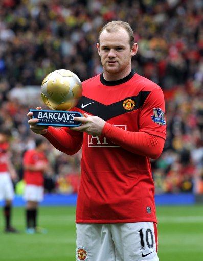 魯尼獲英超賽季最佳球員 熱刺主帥評為最佳教練