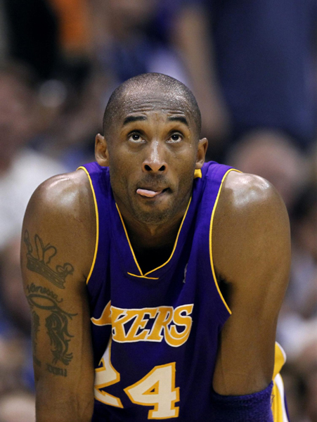 NBA：科比32分 湖人4:0橫掃爵士會(huì)師太陽