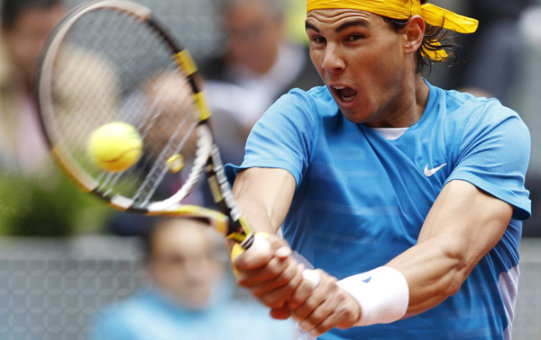 馬德里賽：納達爾苦戰過關 小威遭逆轉出局