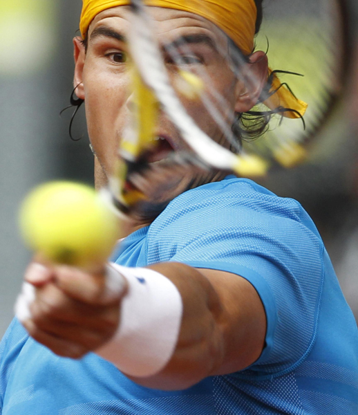 馬德里賽：納達爾苦戰過關 小威遭逆轉出局