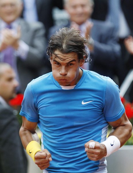 馬德里賽：納達爾苦戰過關 小威遭逆轉出局