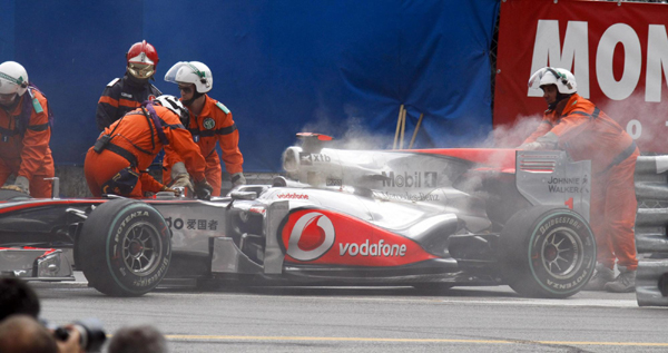 F1摩納哥站：韋伯奪冠