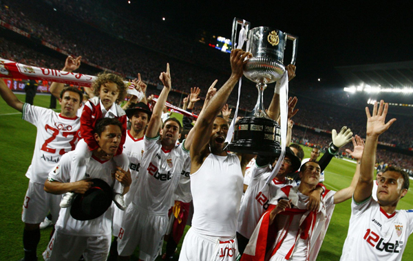 國王杯：塞維利亞2:0力克馬競(jìng) 第5次捧杯