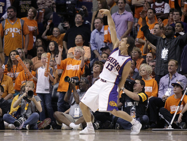 NBA：科比36分難救湖人 斯塔德邁爾42分太陽奏凱