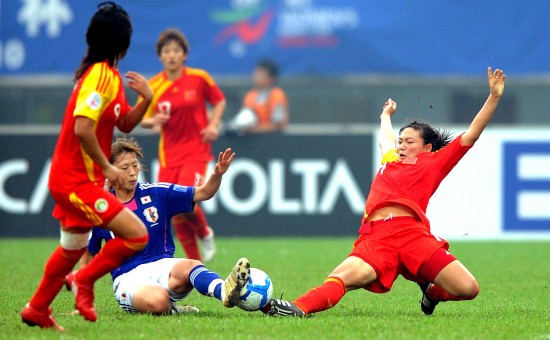 中國(guó)女足0:2不敵日本 首次無(wú)緣世界杯決賽圈