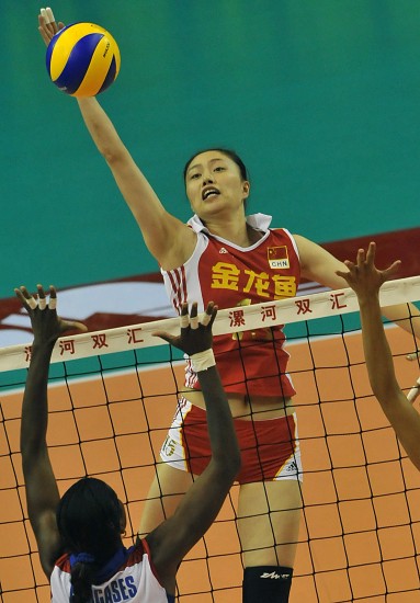 女排精英賽：中國隊3:0完勝古巴隊獲亞軍