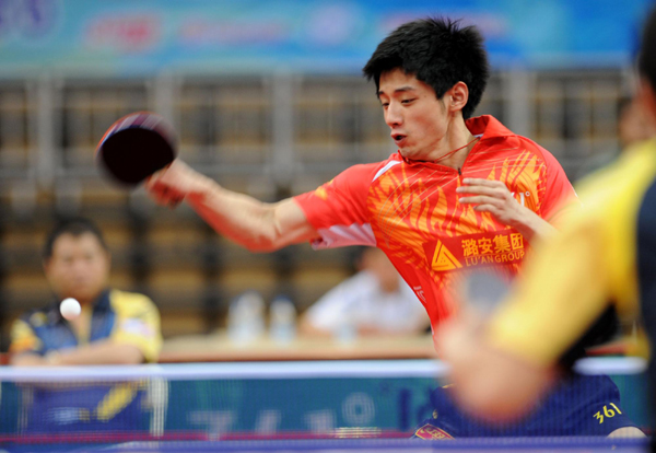 乒超揭幕戰：山東3:2八一 張繼科力克王皓